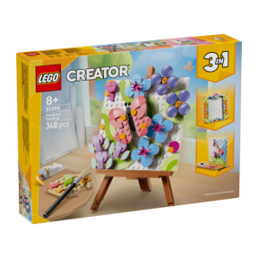 Constructor LEGO Creator 3-in-1 Pictură cu decor floral