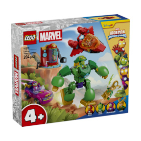 Constructor LEGO Marvel Loki vs. Echipa Iron Man