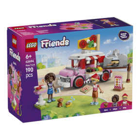 Constructor LEGO Friends Camion cu pizza și mâncare