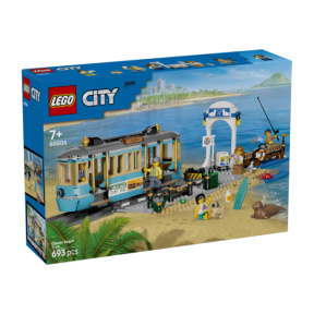 Constructor LEGO City Tramvai clasic de plajă