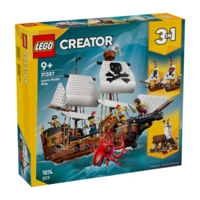 Constructor LEGO Creator 3-in-1 Feimoasa corabie pirat