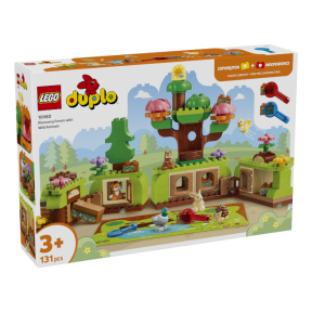 Constructor LEGO Duplo Explorarea pădurii. Animale sălbatice