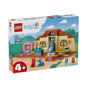 Constructor LEGO Bluey Școala cu Rusty și Bluey