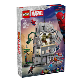 Constructor LEGO Marvel Bătălia epică dintre Spider-Man și Hulk