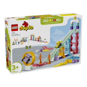 Constructor LEGO Duplo Rampe și mașini universale 3 în 1