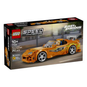 Constructor LEGO Speed Champions Toyota Supra MK4 Furios și iute
