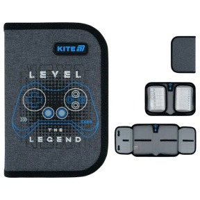 Пенал-книжка Kite 1 отделение, 622 Level UP