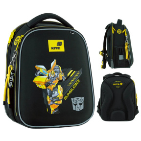 Ghiozdan pentru scoala Kite 14L, cu carcasa 555 Transformers