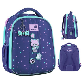 Ghiozdan pentru scoala Kite 14L, cu carcasa 555 Be Friends