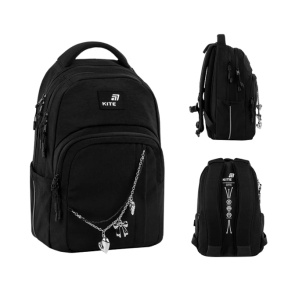 Ghiozdan pentru scoala Kite 17L 2578M Black&Charm