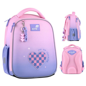 Ghiozdan pentru scoala Kite 14L, cu carcasa 555 Charming