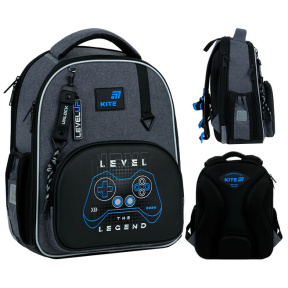 Ghiozdan pentru scoala Kite 12L, cu carcasa 556 Level UP