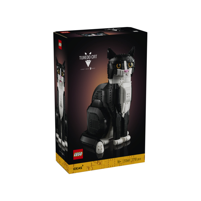 Constructor LEGO Ideas Pisica in smoking