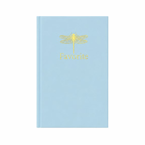 Carnet notite A6 patratele 96 foi Buromax coperta tare FAVOURITE, PASTEL  albastru deschis