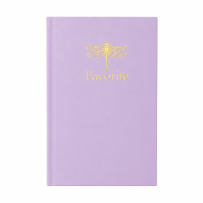 Carnet notite A6 patratele 96 foi Buromax coperta tare FAVOURITE, PASTEL  liliac
