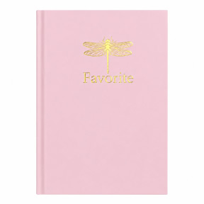 Carnet notite A6 patratele 96 foi Buromax coperta tare FAVOURITE, PASTEL  roz