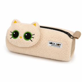Школьный Пенал Lucky Cat, bej