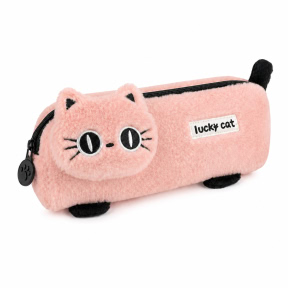 Школьный Пенал Lucky Cat, pink