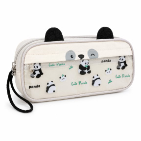 Penar scolar Panda, gri
