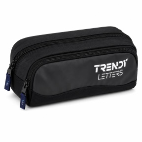 Penar scolar Trendy Letters, negru