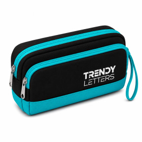 Penar scolar Trendy Letters, turcoaz