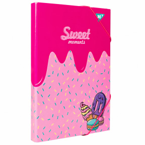 Mapă A4 YES на резинке "Sweet Cream"