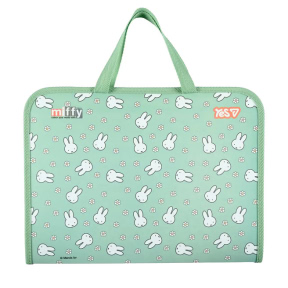 Папка на молнии A4+ YES с ручками "Miffy"