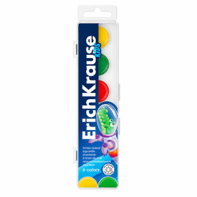 Акварель медовая 6 цветов ErichKrause Kids Space
