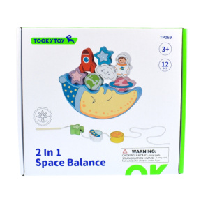 Космическая игра-балансир Tooky Toy 2 в 1