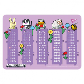 Covoraș de masă plastic YES Minecraft Spring (tablă inmult.) 42*29 cm