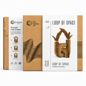 Картонный конструктор 3D Петля простора