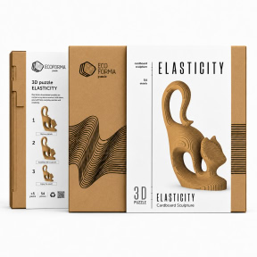 Картонный конструктор 3D Упругость