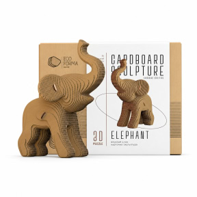 Картонный конструктор 3D Веселый Слон