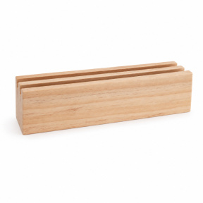 Suport din lemn pentru inele, 19,3×5×5 cm