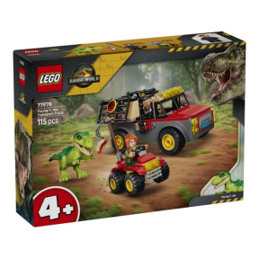 Constructor LEGO Jurassic World Camion de transport pentru puiul de T. rex