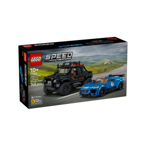 Constructor LEGO Speed Champions Jaguar Project 7 si Land Rover Defender
