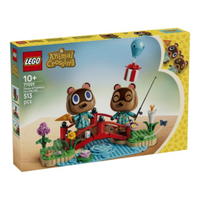 Конструктор LEGO Animal Crossing Весёлый день Тимми и Томми
