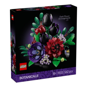 Конструктор LEGO Botanicals Тёмная цветочная композиция