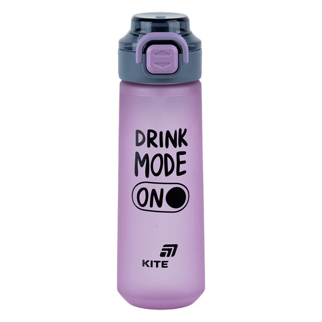 Sticla de apa KITE, 760 ml, violeta, Drink Mode on