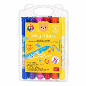 Creioane colorate cerate Legami 12 cul.TEDDY BEAR