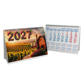 Calendar de masa pentru anul 2027, Podgorie la apus