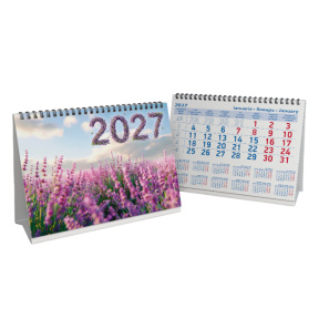 Calendar de masă pentru anul 2027, Levănțică