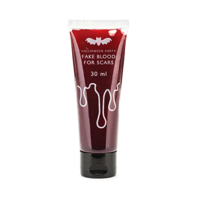 Halloween, sânge artificial în tub, 30 ml