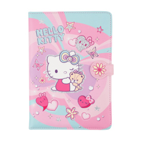 Carnet notițe A5 120 foi linie cu închizătoare magnetică HELLO KITTY