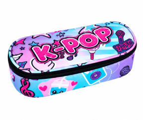 Пенал CoolPack 1 отделение,K-POP CAMPUS Rainbow