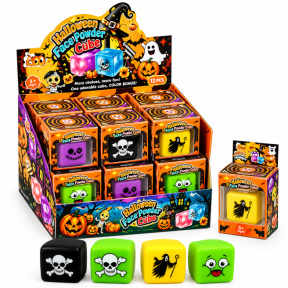 Jucarie Antistres Squish Squish Halloween Cube