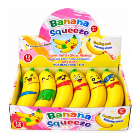 Jucarie Antistres Squish Squish Banana Emoji