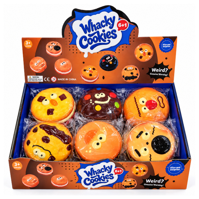Jucarie Antistres Squish Squish Biscuiti Fun Fiction