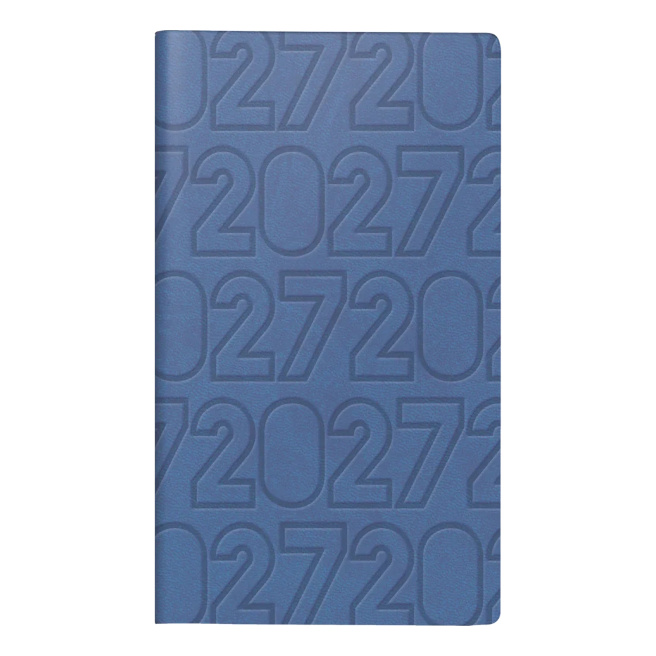 Agenda săptămânală 72 foi linie А6 Brunnen Blue