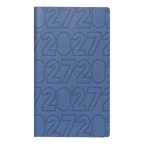 Agenda săptămânală 72 foi linie А6 Brunnen Blue